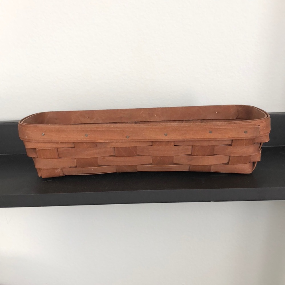 Longaberger cracker basket